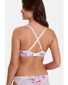 Soutien-gorge Talentueuse imprimé aquarelle florale