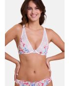 Soutien-gorge Talentueuse imprimé aquarelle florale