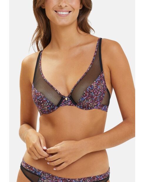 Soutien-gorge Merveilleuse Pop imprimé graphique explosif