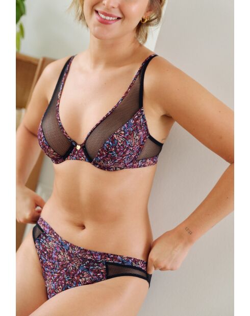 Soutien-gorge Merveilleuse Pop imprimé graphique explosif