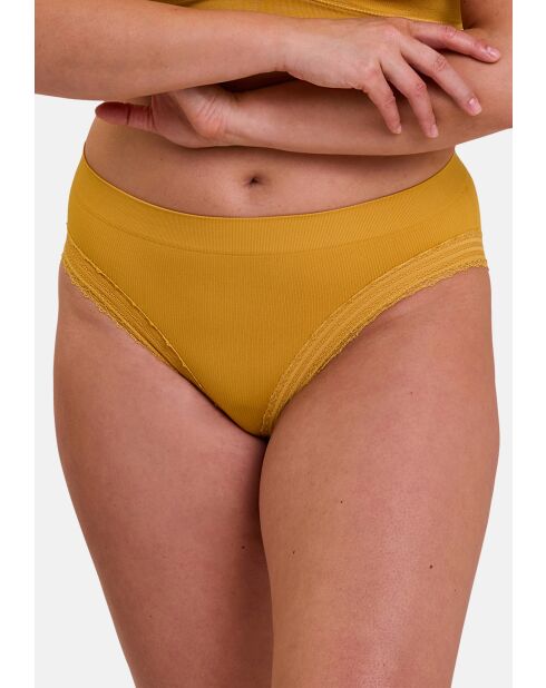 Culotte Agathe jaune de chine