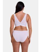 Soutien-gorge brassière sans armatures Rêveuse blanc