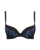 Soutien-gorge Surprenante noir & bleu veritable