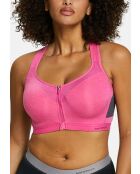 Brassière de sport à armatures Sport Tonic Fushia Purple