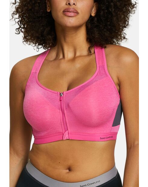 Brassière de sport à armatures Sport Tonic Fushia Purple
