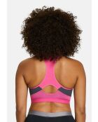 Brassière de sport à armatures Sport Tonic Fushia Purple