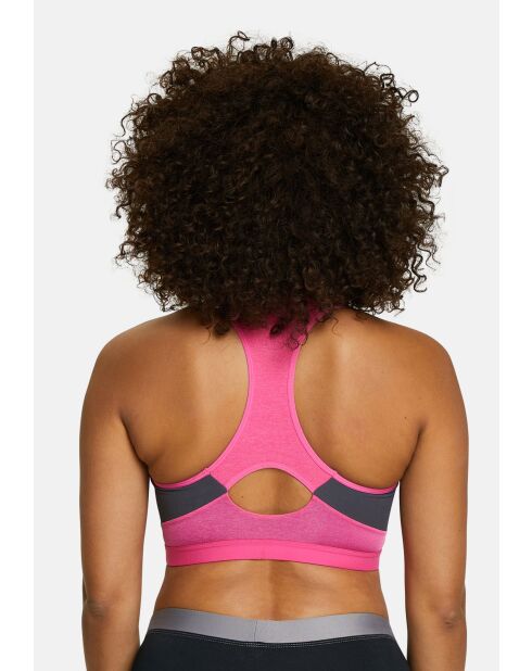 Brassière de sport à armatures Sport Tonic Fushia Purple