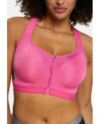 Brassière de sport à armatures Sport Tonic Fushia Purple