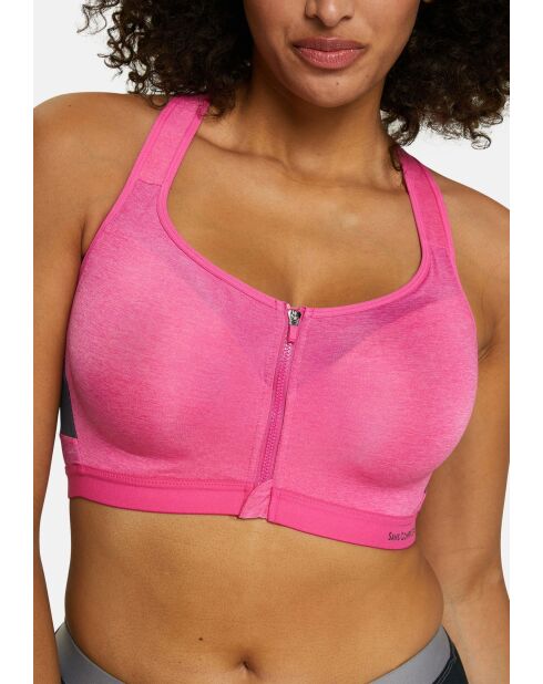 Brassière de sport à armatures Sport Tonic Fushia Purple