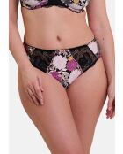 Culotte Aurélie imprimé dahlia foncé