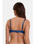 Soutien-gorge Fidèle navy pivoine bleu