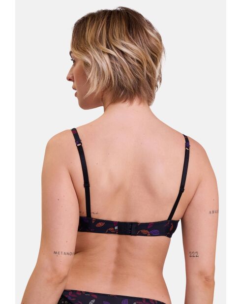 Soutien-gorge Talentueuse imprimé graphique cercles colorés