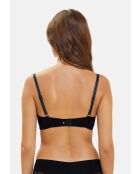 Soutien-gorge Surprenante noir & bleu veritable
