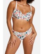 Soutien-gorge Arum Mosaic imprimé floral magnolia