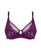 Soutien-gorge Romance violet profond