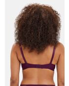 Soutien-gorge Romance violet profond