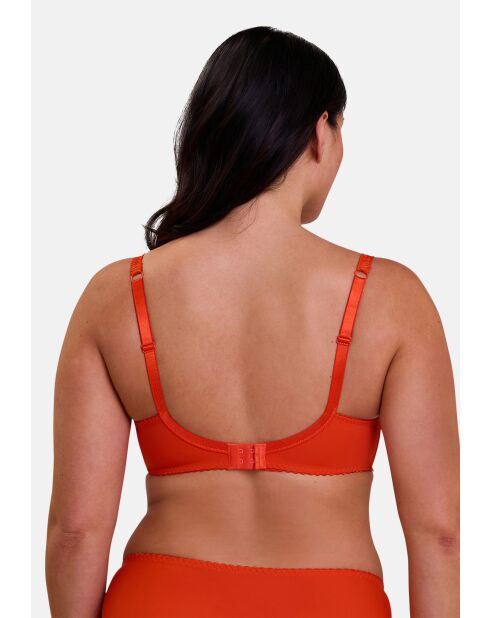 Soutien-gorge Arum orange mandarine