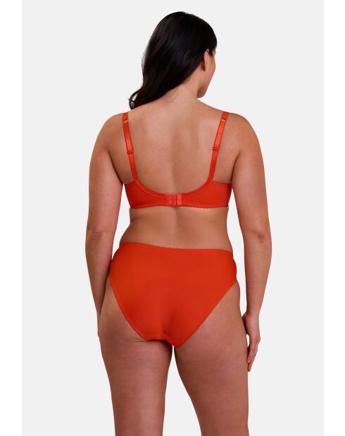 Soutien-gorge Arum orange mandarine
