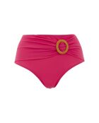 Culotte de bain taille haute Elevated Basics rose virtuel