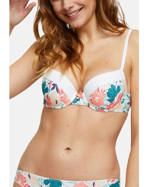 Soutien-gorge Intrépide imprimé floral romantique