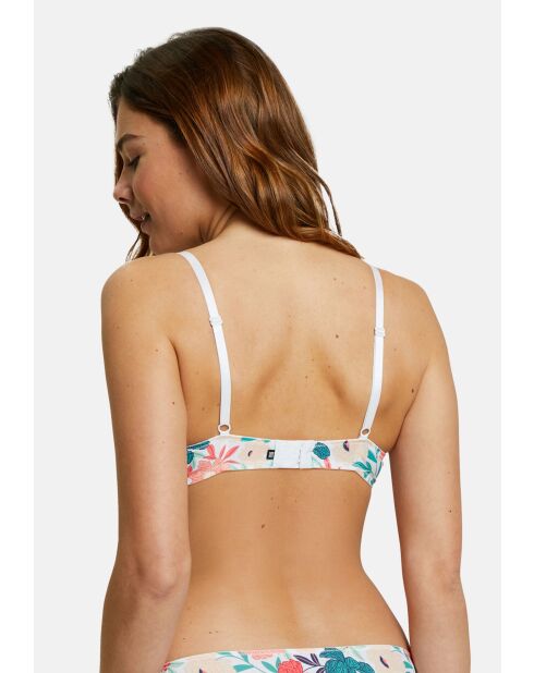 Soutien-gorge Intrépide imprimé floral romantique