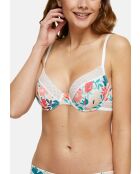 Soutien-gorge Intrépide imprimé floral romantique