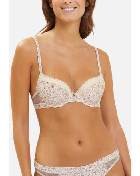 Soutien-gorge Merveilleuse Pop imprimé floral candide
