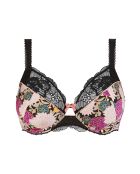 Soutien-gorge Aurélie imprimé dahlia foncé