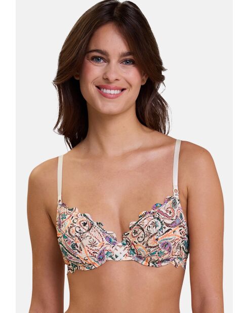 Soutien-gorge Gracieuse Pop imprimé Paisley moderne