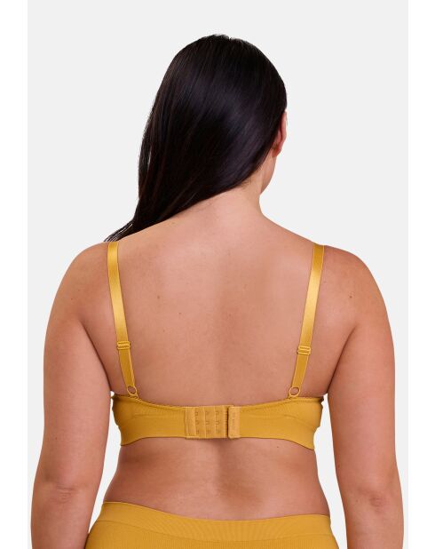 Soutien-gorge brassière Agathe jaune de chine