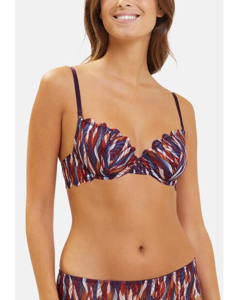 Soutien-gorge Gracieuse Pop imprimé camouflage charmant