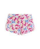 Short homewear Talentueuse imprimé aquarelle florale