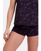 Short homewear Talentueuse imprimé graphique cercles colorés