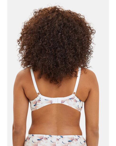 Soutien-gorge Flora imprimé poesie pastel