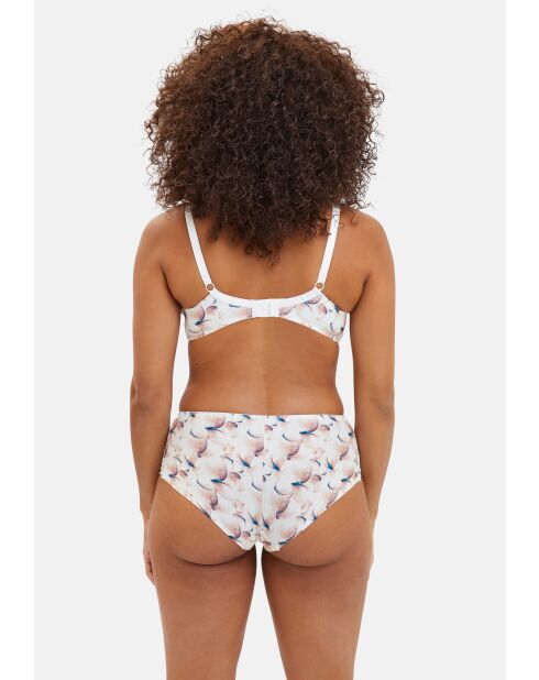 Soutien-gorge Flora imprimé poesie pastel