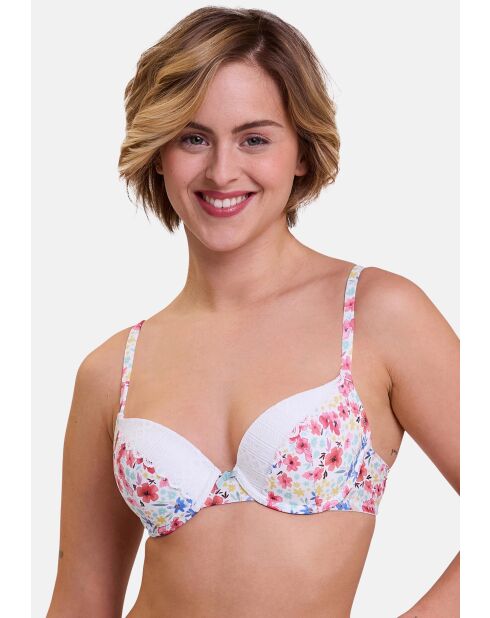 Soutien-gorge Talentueuse imprimé aquarelle florale
