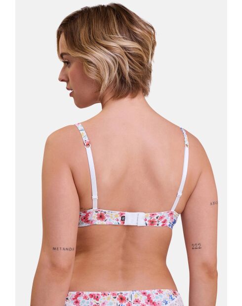Soutien-gorge Talentueuse imprimé aquarelle florale