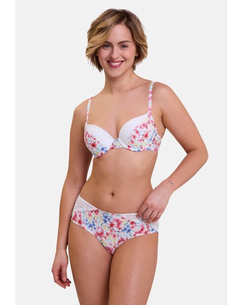 Soutien-gorge Talentueuse imprimé aquarelle florale