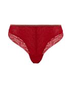 Tanga Somptueuse rouge dahlia