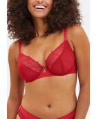 Soutien-gorge Esmée rouge écarlate