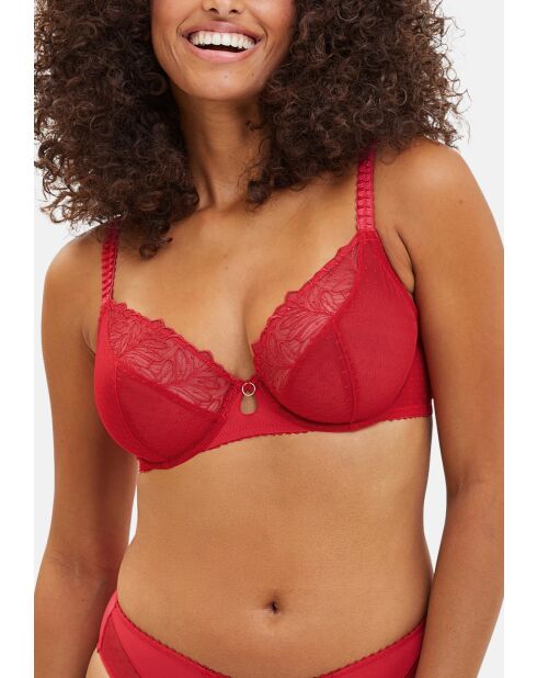 Soutien-gorge Esmée rouge écarlate