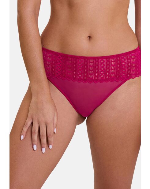 Tanga Secrète rose granita