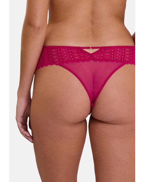 Tanga Secrète rose granita