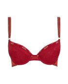 Soutien-gorge Somptueuse rouge dahlia