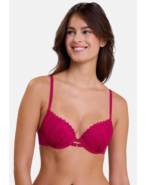 Soutien-gorge Secrète rose granita
