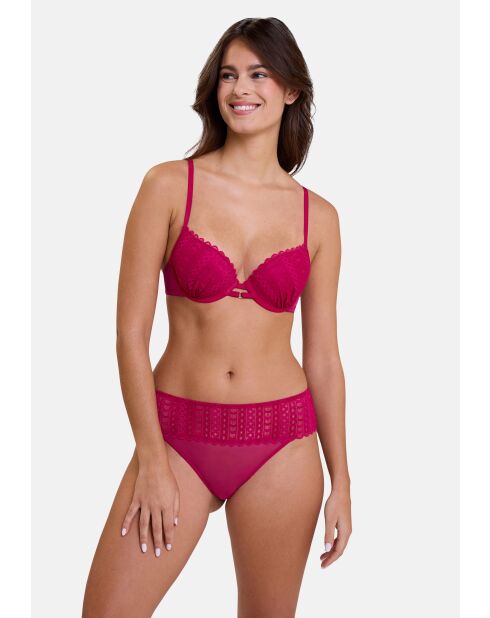 Soutien-gorge Secrète rose granita