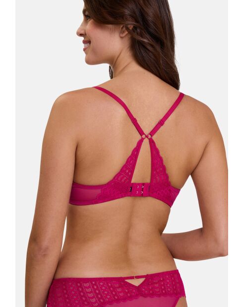Soutien-gorge Secrète rose granita