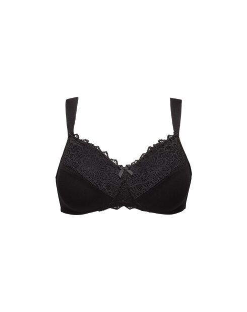 Soutien-gorge post-opératoire sans armatures Ava noir