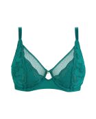 Soutien-gorge Romance vert émeraude