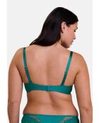 Soutien-gorge Romance vert émeraude